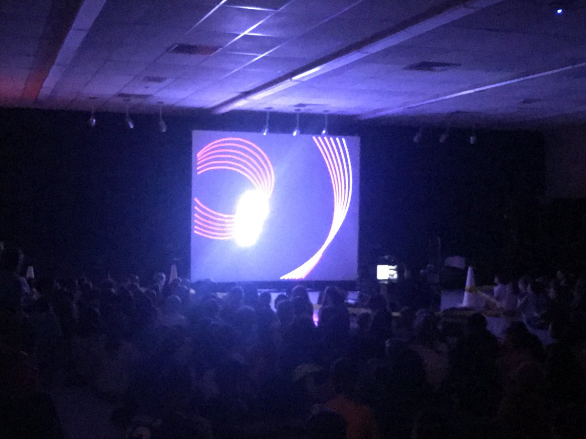 tincroadschool's tweet photo. Our #TincRoad students were in awe as they watched this laser light show! Our PTO #Culturalarts program is the best! #Prismaticmagic https://t.co/SONroDcJ9S