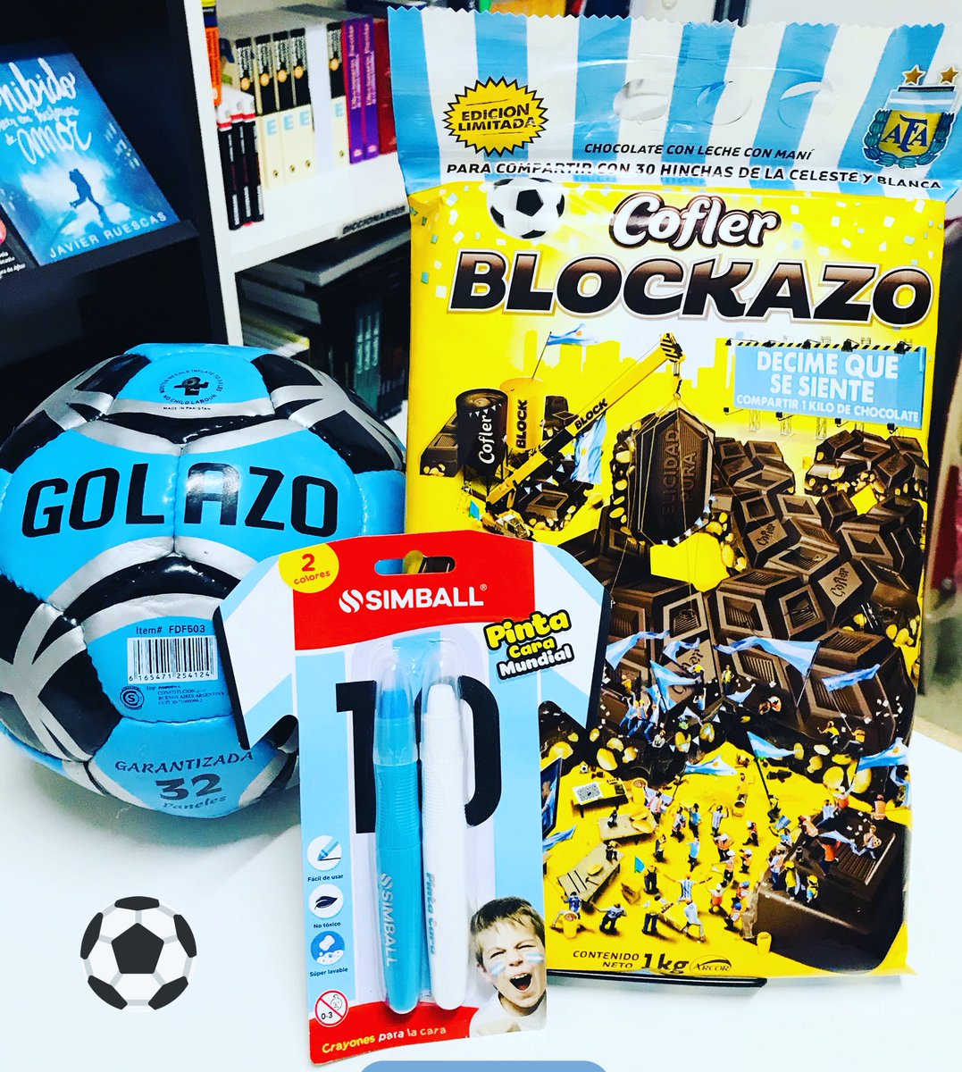 kioscoplazanvr's tweet photo. NUEVO SORTEO! Prepárate con todo para el Mundial! 🇦🇷 cómo hacer? 🤔
1. Danos un like 👍🏽
2. Compartí con todos este sorteo! 🙌🏼
3. Etiqueta a tus amig@s fitboler@s ⚽️
#cofler #coflerblock #blockazo #coflerblockazo #MundialRusia2018 #simball https://t.co/zKgo2aJfaU