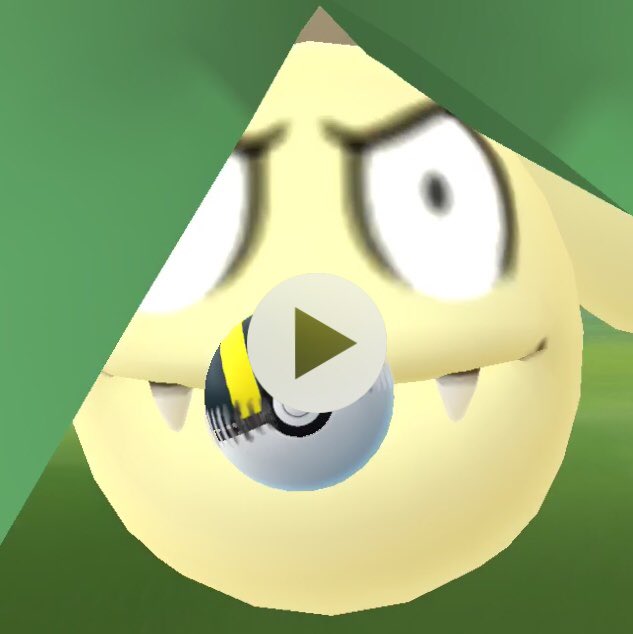 PokemonGOhima's tweet photo. 一瞬だけ覗かせるキミの顔を
捉えたよーwww😄

 #ポケモンGO https://t.co/aXhcYgXR03