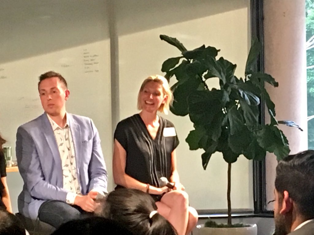 samplingculture's tweet photo. ‘The banks we work with want to make the back office more efficient. Operations are progressively improved + revenue is affected by any improvement that’s made (or negatively affected by inefficiency). #AI has a huge impact on #finance’ @Zafin @DonnyHalliwell #connectthebots @TWG https://t.co/8vfiRITNzb