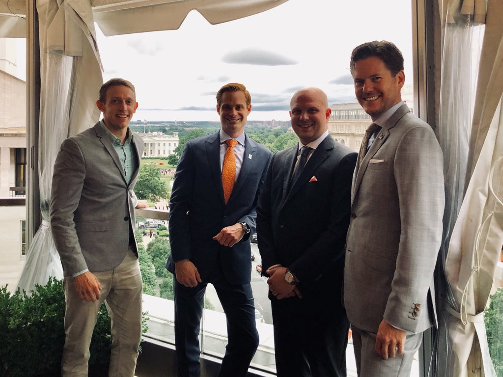 justinwiley's tweet photo. The boys are back— this time in front of the White House! @toddbobsims @JereMeSigmon @BSoukupJD https://t.co/gwaEuFOjyW