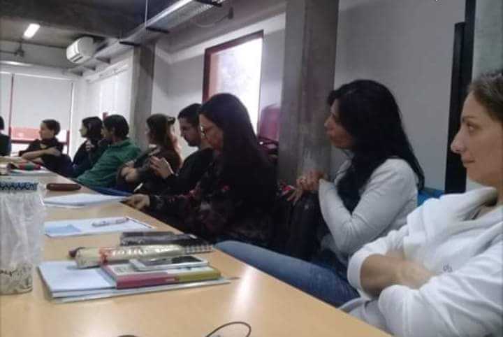 Obsdiscapacidad's tweet photo. Equipo organizador preparando los últimos detalles para el #SimposioDiscapacidadUNQ los días 4 y 5 de Junio.
#IIISimposioInternacionalObservatoriodelaDiscapacidadUNQ https://t.co/Ovj7cF8V1d