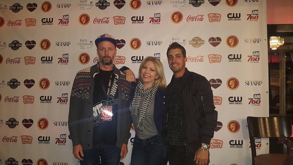 Congrats @dallas_mc <a href="/lisa_curry/">LISA CURRY</a> and <a href="/BenHagueComedy/">Benny & The Jets 🛩</a> for advancing to the semifinals June 2nd. #sdcf #sdcf2018