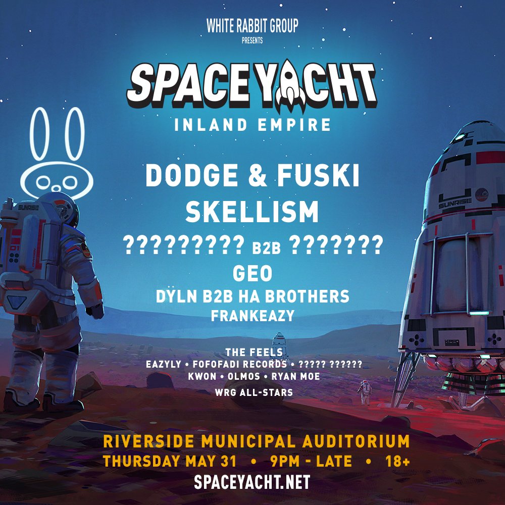 RIVERSIDE. U HAVE 24 HOURS TO GET A TICKET

🚨 CONTEST: RT THIS AND WE'LL HOOK ONE OF U UP WITH A FESTIVAL FLAG

tix 👉 to.spaceyacht.net/go/ie
