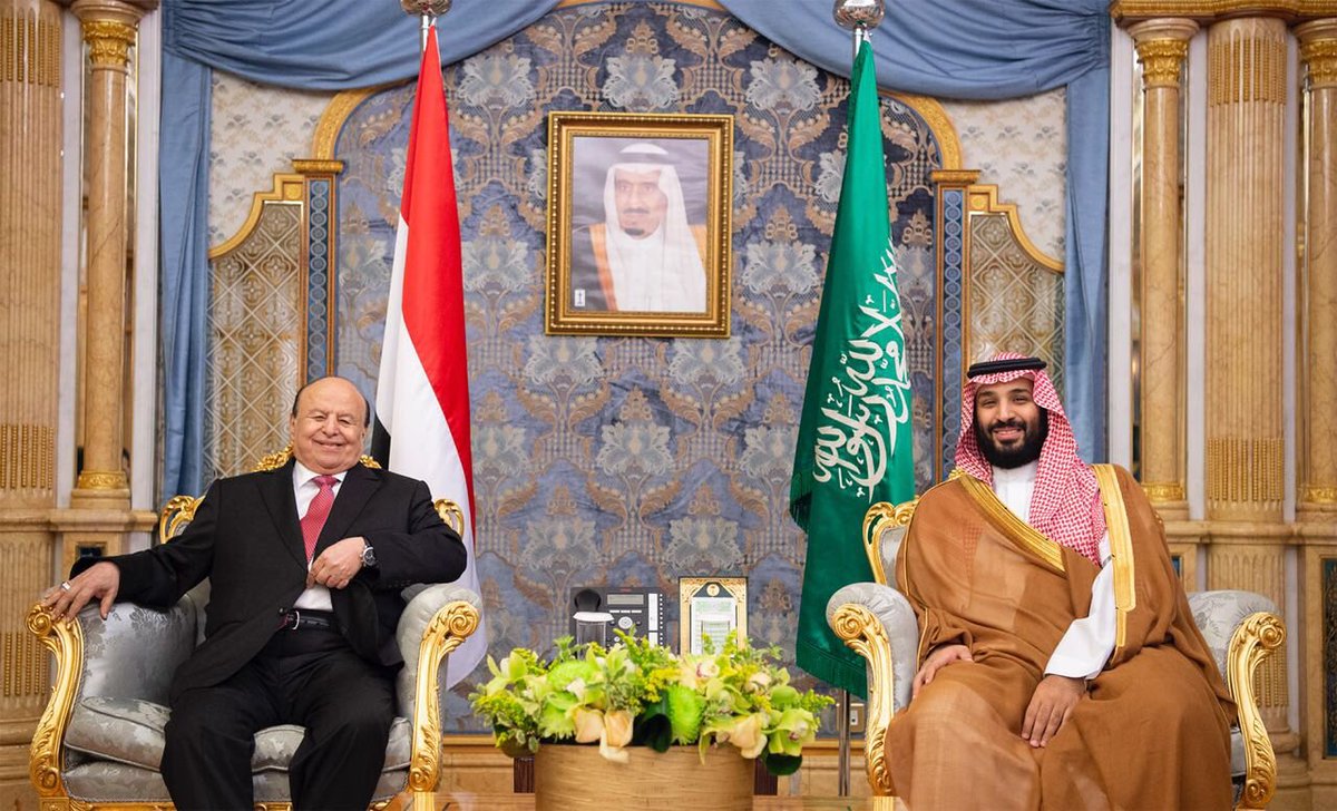 AJELNEWS24's tweet photo. عاجل 🔴

.
.
سمو #ولي_العهد الأمير #محمد_بن_سلمان والرئيس اليمني #هادي يبحثان المستجدات والتطورات على الساحة اليمنية والجهود المبذولة تجاهها، بالإضافة إلى الأعمال الإغاثية الإنسانية والتنموية للشعب اليمني الشقيق.

.
. https://t.co/sU0wehZrLH
