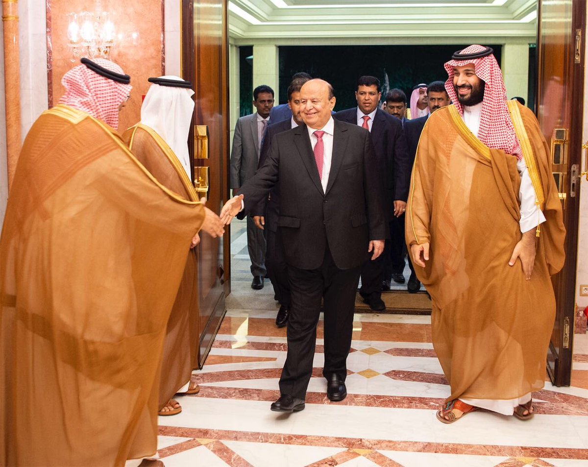AJELNEWS24's tweet photo. عاجل 🔴

.
.
سمو #ولي_العهد الأمير #محمد_بن_سلمان والرئيس اليمني #هادي يبحثان المستجدات والتطورات على الساحة اليمنية والجهود المبذولة تجاهها، بالإضافة إلى الأعمال الإغاثية الإنسانية والتنموية للشعب اليمني الشقيق.

.
. https://t.co/sU0wehZrLH