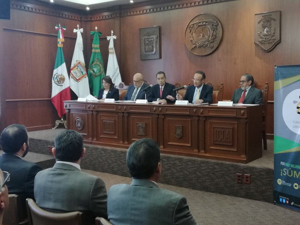 TalhiaM's tweet photo. Hoy, la Fundación UAEMéx despide al mejor Presidente Honorario que haya tenido, al siempre generoso y humanista Dr. @HumbertoBeniTre https://t.co/QbrOb9mePc