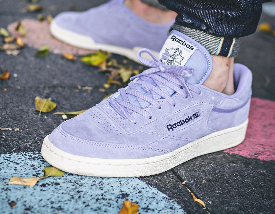 reebok club c moon violet