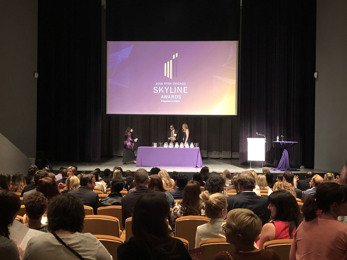Jacqdrust's tweet photo. So excited to be attending this years PRSA Skyline Awards! #2018SkylineAwards #PRAD595 https://t.co/yyNFGuYX8M