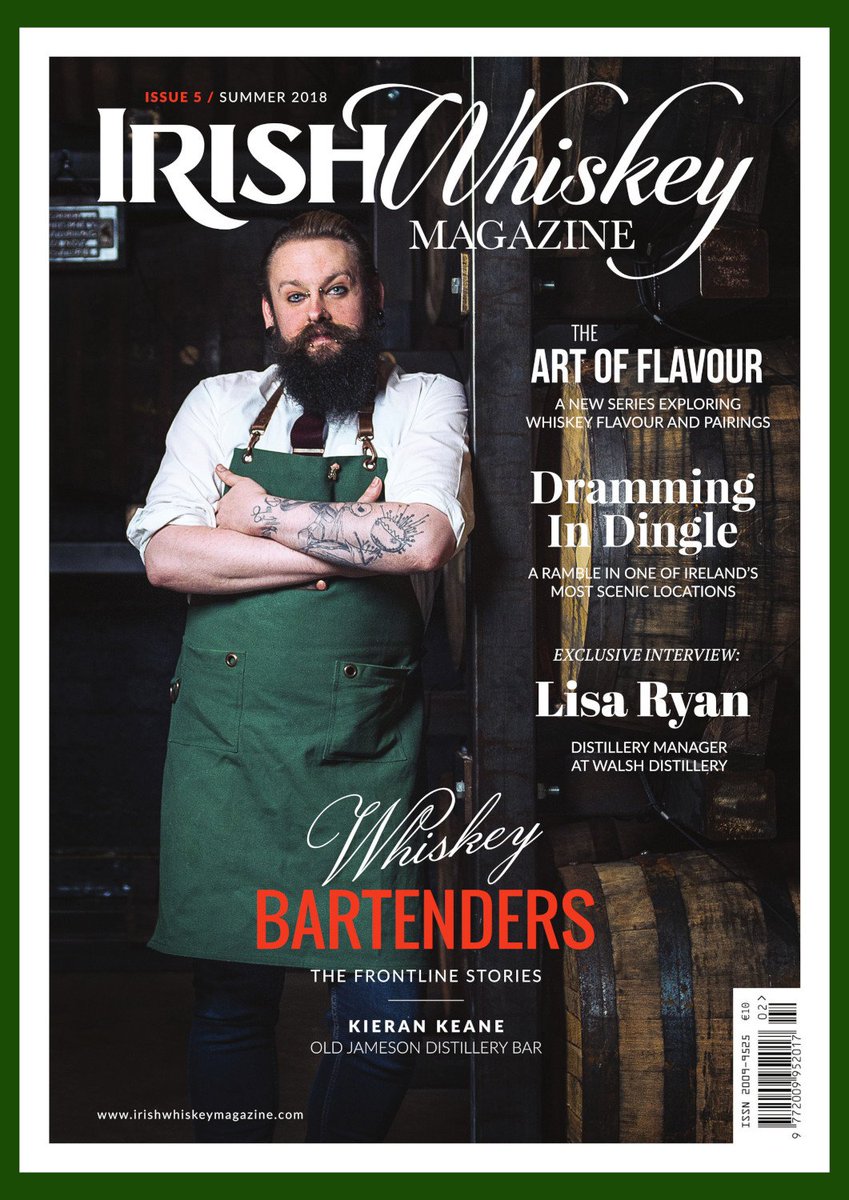 Issue 5 is finally available. We're sorry for the delay, we think the extra time in maturation has made the difference.  We will release 4 issues this year. irishwhiskeymagazine.com/products/issue…