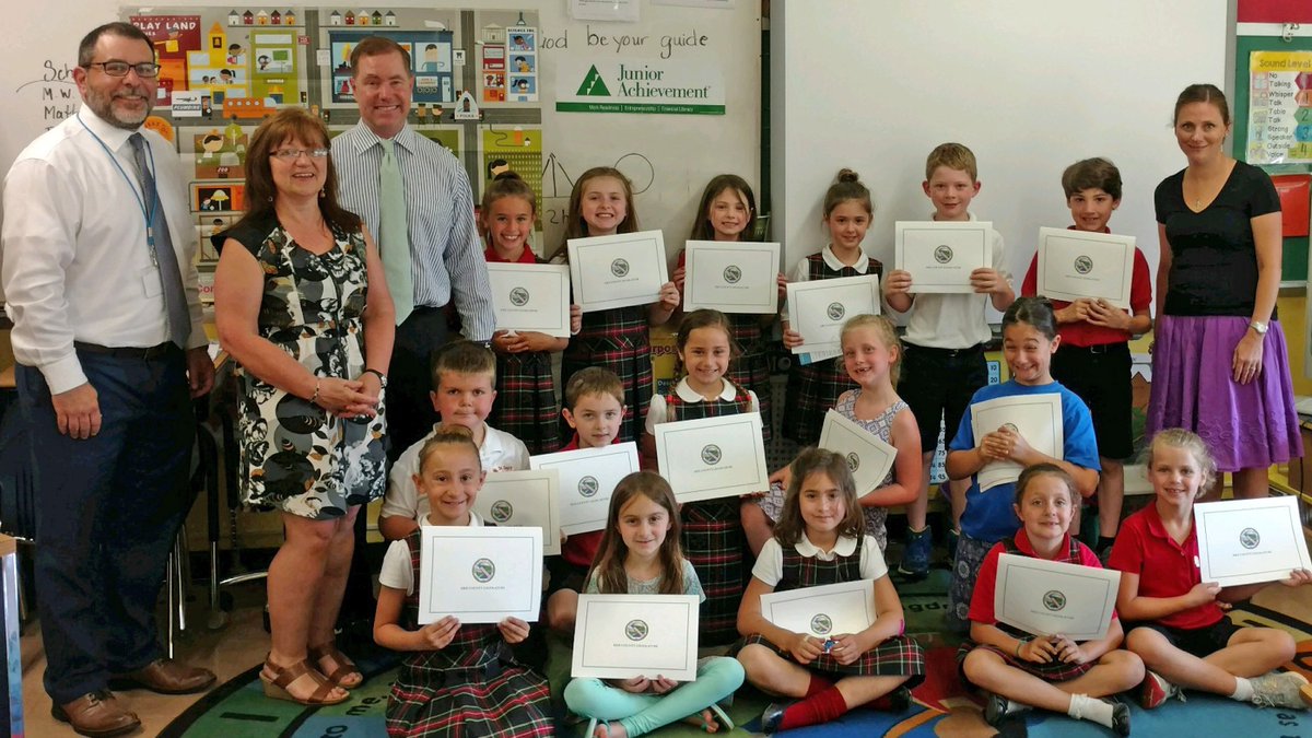 BankofAkron's tweet photo. We had a great time facilitating the financial literacy component of the Juinor Achievement program @StGregsBuffalo. Thank you Mrs. Strassel second grade class for being so eager to learn. Thank you @EdRath https://t.co/8HRJy6kRln