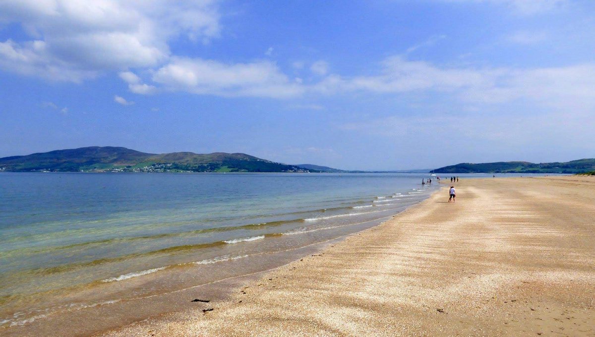 The glorious weather continues in the northwest - along Rathmullan beach yesterday 29/5/18