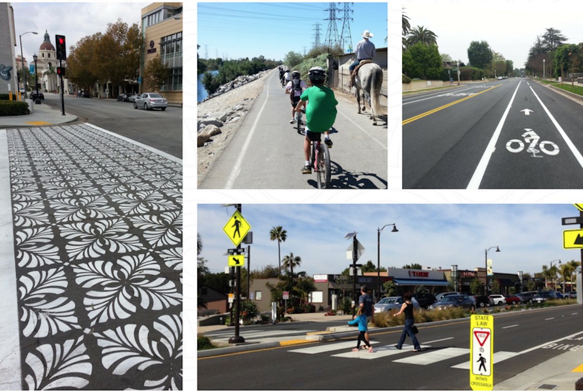 ActiveSGV's tweet photo. Got 2 cents for draft pedestrian and bicycle plans for #Glendora, #Irwindale, #LaPuente, #Montebello or #Monrovia? Share it here: https://t.co/OKazSsCDT9 #walkSGV #bikeSGV #ActiveSGV @altaplanning https://t.co/GkZQZGQ8yw