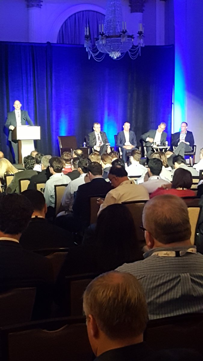 ReutersEventOil's tweet photo. Great operator discussion lead by @StepchangeG featuring @Equinor_ @MarathonOil @SantosLtd @conocophillips discussing the future of digitally enabled operations at #DDDP2018 https://t.co/zOsdp7AaeT