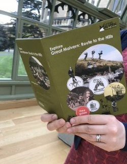 RouteToTheHills's tweet photo. Hot off the press and completely FREE! Why not pick up an adult guide book to explore some Great Malvern history with friends... The route also passes many handy shelter spots in case our lovely summer weather takes a turn for the worse 😉 https://t.co/8WSeWZqM48