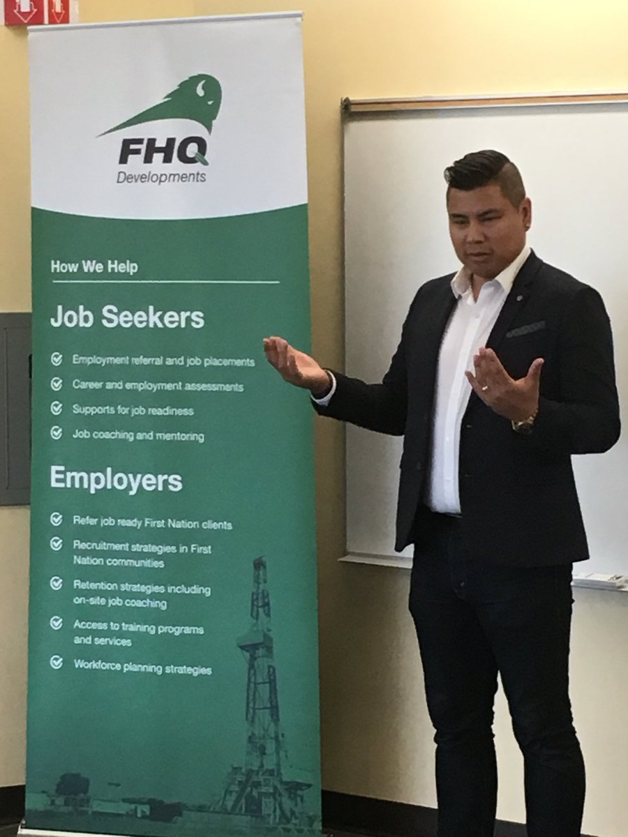 gillyboy17's tweet photo. First Nations community leaders discussing careers and the importance of education to our senior students.  @RCSD_No81 @SacredHeartRCSD #rolemodelsinaction https://t.co/wQgOoPHYve