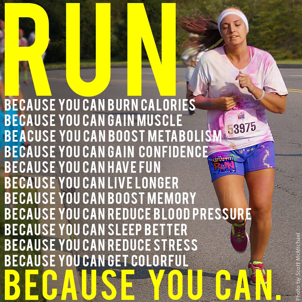 Why do you run? 

Run with us August 5th, 2018 in Denver, CO - goo.gl/o9ZYrx

#GraffitiRun
#Running
#Run
#5K
#Denver
#Events
#DenverEvents
#Denver5K
#colorrun