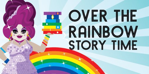 OshawaLibraries's tweet photo. Celebrate pride at Over the Rainbow Story Time. Local drag queens Skarlett Vain and Lucy Purr will be at McLaughlin to read, sing and dance with you. This family-friendly program will showcase stories that explore diversity and inclusion. Register here https://t.co/k0vNuOMrXJ https://t.co/TYZPTBliO9