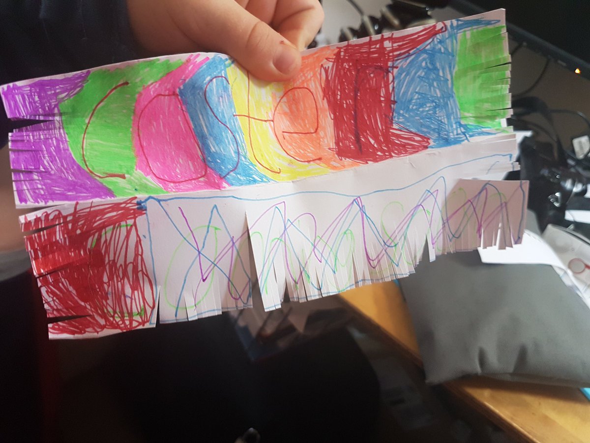 coastertouring's tweet photo. Our 7 year old has made a new sign for the #Legocoaster advertising it as coming soon. He's now making the official name board, the ride has been christened ThunderCoaster https://t.co/vXWK20AuPP