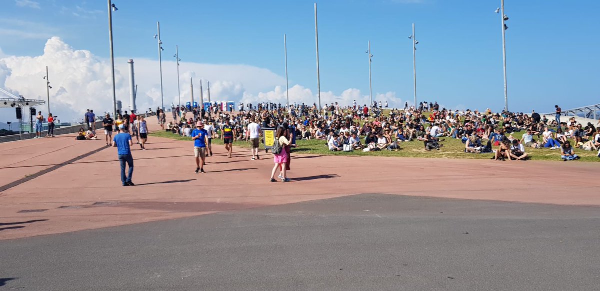doc_medical's tweet photo. Empezamos un año más la cobertura sanitaria del PRIMAVERA SOUND en el Parc del Fòrum. https://t.co/KBWUff43t8