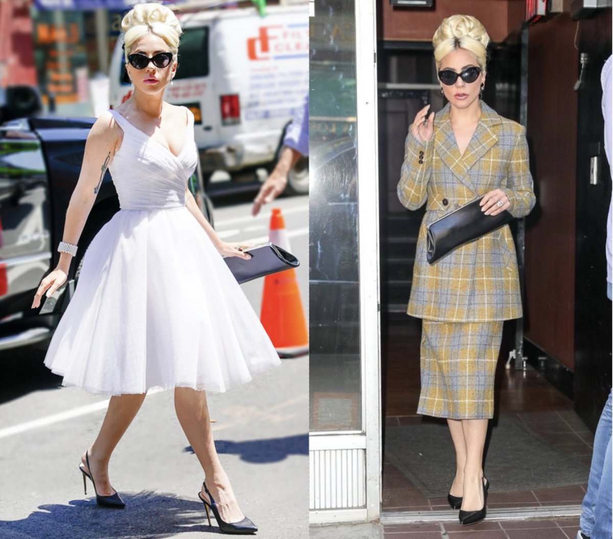 Thrilled to have <a href="/ladygaga/">Lady Gaga</a> wearing our 'Daphne' slingback pumps!  #ladygaga #classic #chic #styleandcomfort #madeinitaly