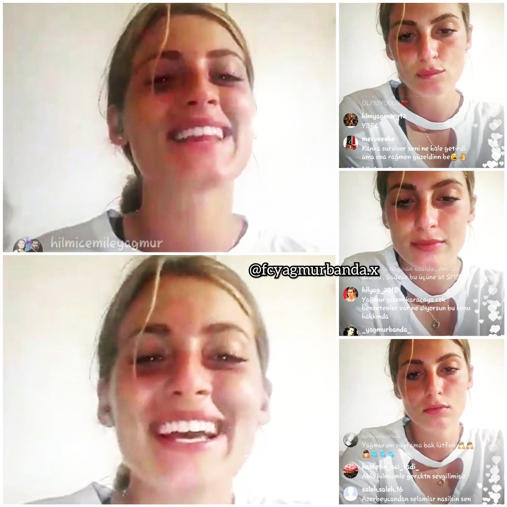 0Survivoryorum0's tweet photo. Yagmur Banda canlı yayınını kaçıranlar instagram hesabimdan izleyebilirler❤😊 >fcyagmurbanda.x   #survivor2018  #YağmurBanda  #YBFC https://t.co/zwVOL8Hmak