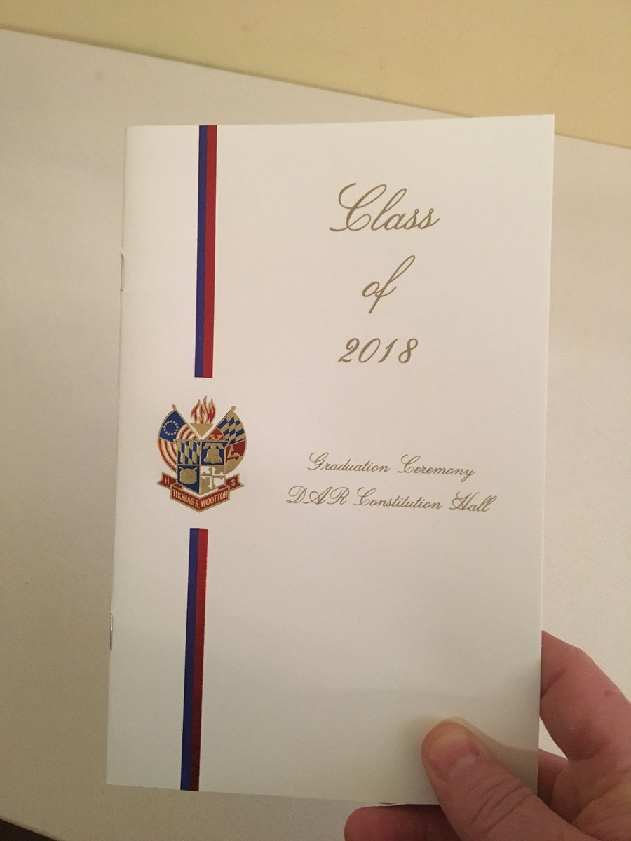 DrJHMunsey's tweet photo. Honored to be a guest at the @TSWoottonHS Graduation.  Great speech by Gold Medal winner and Wootton alum Haley Skarupa about grit!  Congratulation to the class of 2018! https://t.co/tzC3FlcfB9