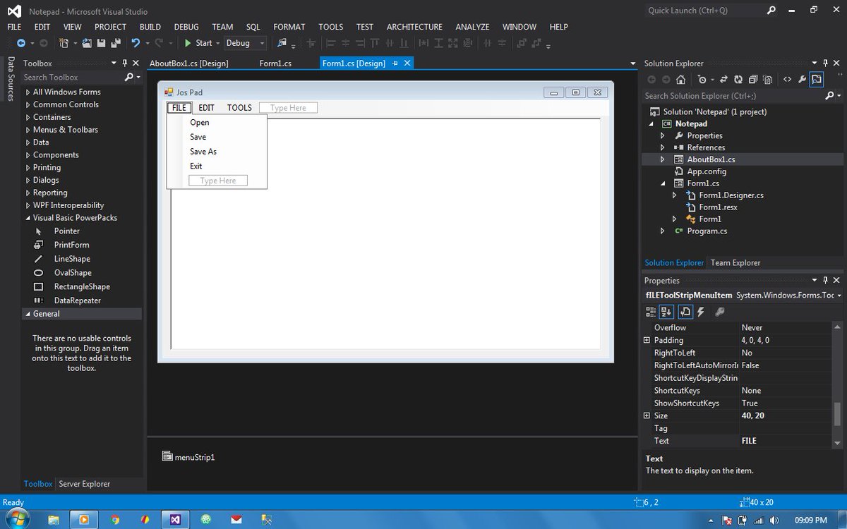 JosiahThobejane's tweet image. What's a better way to learn C# than re-creating Windows Desktop apps?
First on the list was the Notepad. It's done. Next, the calculator and more.
Then to more advanced projects which are mostly created using C#.
#LearningCSharp #SaProgrammers