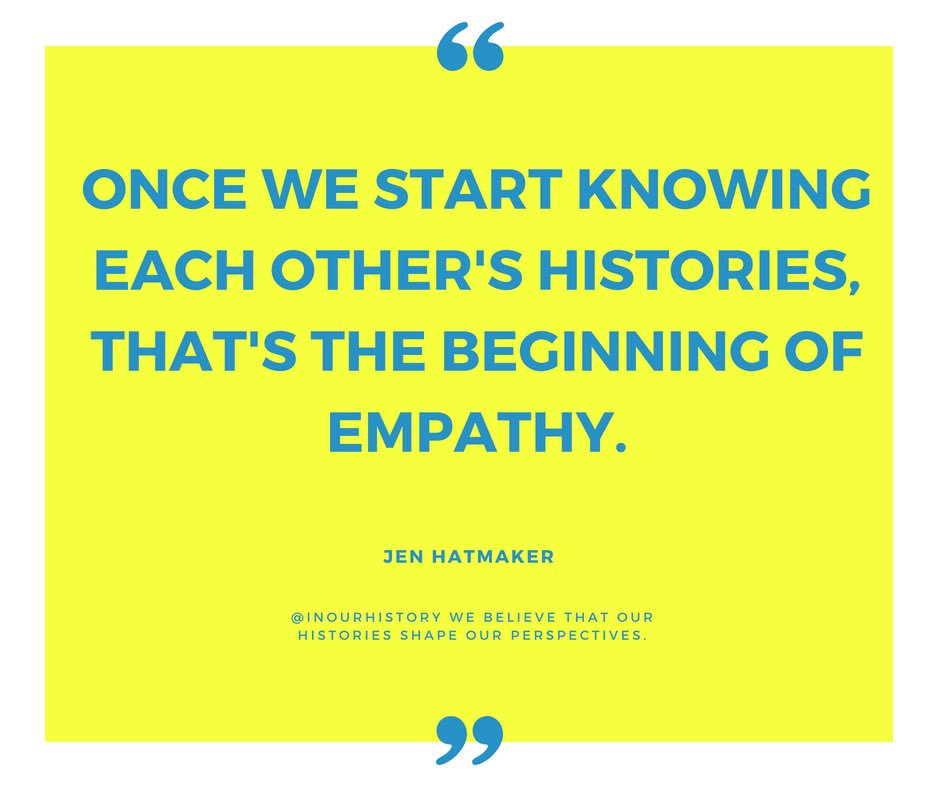InOurHistory's tweet image. Thankful for the incredibly brilliant conversation between @JenHatmaker &amp;amp; @austinchanning on For the Love podcast. 

At our foundation we know that empathy is key to a healthy world and that it requires connection and humanization towards the people around us.

#inourhistory