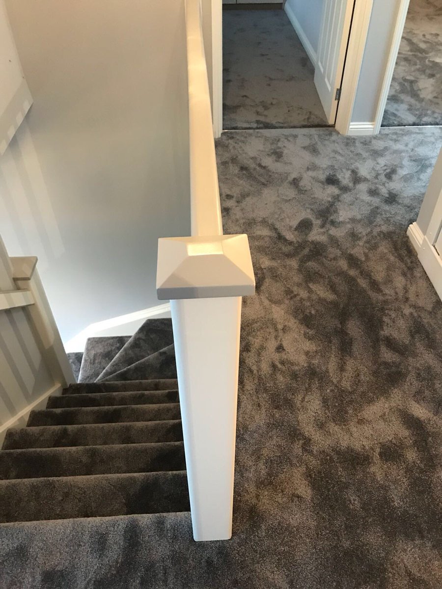 ldfflooring's tweet photo. Gorgeous, grey carpet by @CarpetYourLife supplied and fitted in 4 bedrooms, stairs and landing #ldfflooring #associatedweavers #grey #carpet #carpetfitting #stairs #landing #bedroom #homedecor #homeinterior #homeinspration https://t.co/v3DWjKarpx