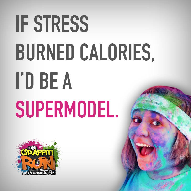 Stress mode 100. 

Destress at <a href="/TheGraffitiRun/">The Graffiti Run</a> 5K - goo.gl/o9ZYrx

#Denver
#Denverevents
#Events
#5K
#Running
#Stress