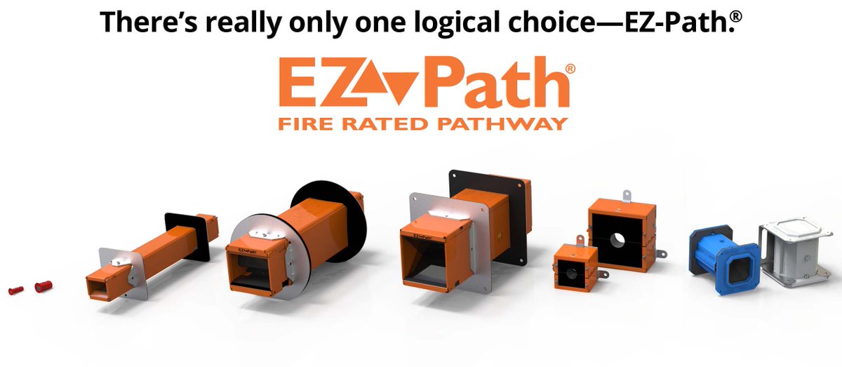 STI_FIRESTOP's tweet photo. Maintenance free and always compliant, #EZPath is the solution to all your #healthcare #firestop needs. #GAHFM2018 #Georgia https://t.co/kRzhBuNNT4
