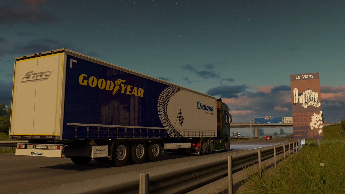 SlawDK's tweet photo. On time #ets2 #wotrweekend @SCSsoftware 6 of 12 delivered maybe one more today? https://t.co/noveu4YsWn