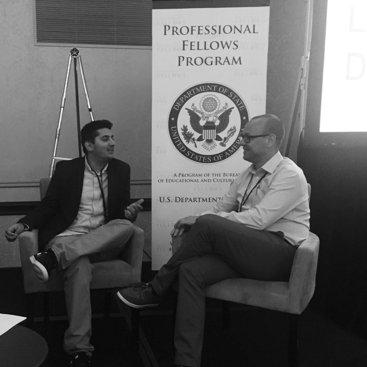 bekekaroly's tweet photo. The panelists 🇧🇬😉🇭🇺 #usa #washington #ProFellows #professionalfellows #PFCongress #exchangeourworld @glc_teachdemocr @WSOSCAC https://t.co/VvcGovgOTi