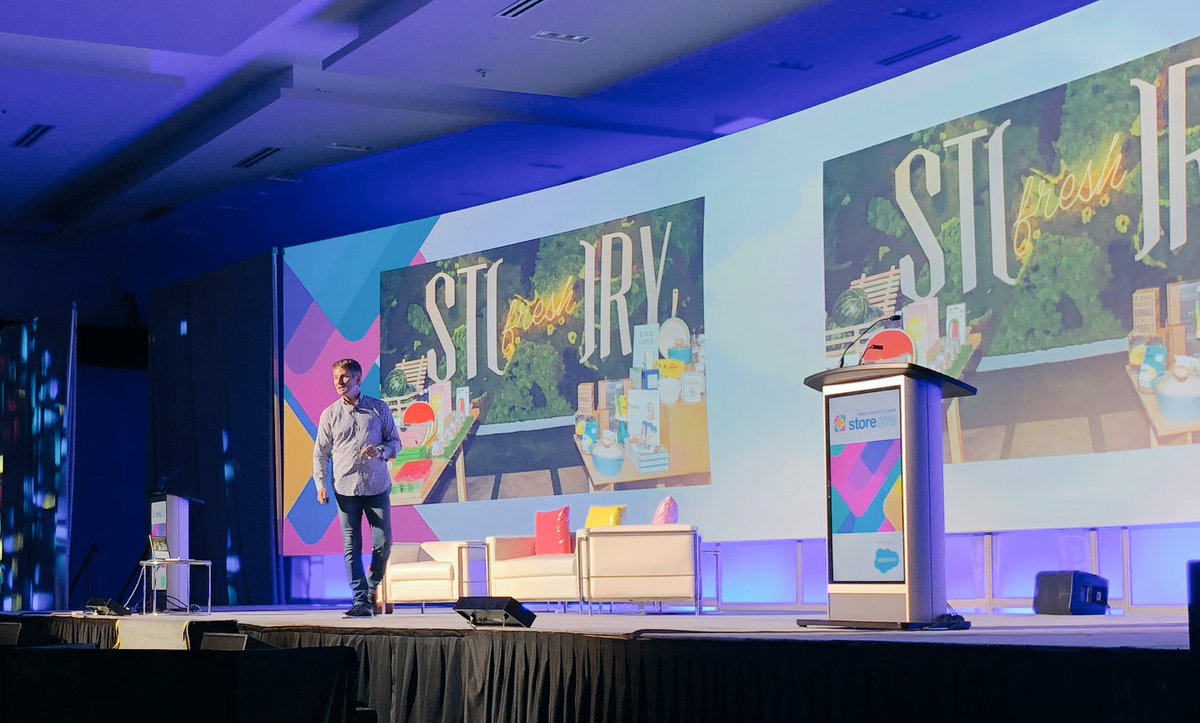 stacywoloschuk's tweet photo. In an increasingly algorithmic economy our desire for physical spaces & impactful experiences will endure. Loved hearing @RetailProphet’s thoughts on stores of the future! ✨👌🏼#STORE18 https://t.co/uKPJFx0jbo