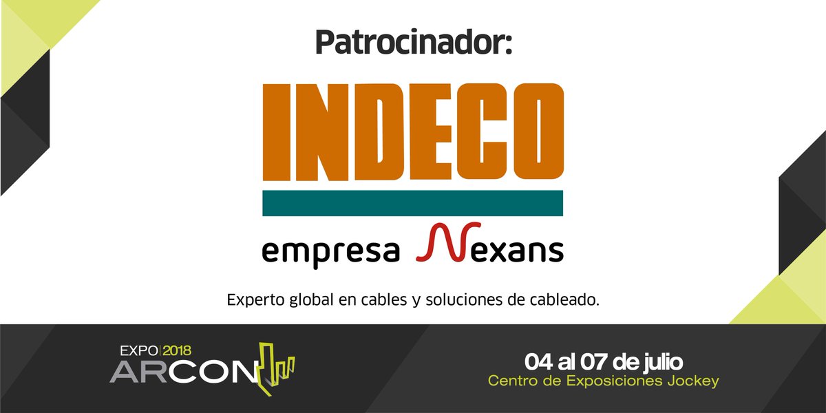 Expoarcon's tweet photo. #EXPOARCON2018, El evento más completo de la construcción saluda INEDCO por su participación como PATROCINADOR de nuestro evento. Regístrate en #EXPOARCON2018 ingresando aquí ⏩⏩ https://t.co/wvlzCfmRsr ⏪⏪ https://t.co/7xAaVAQ8uJ