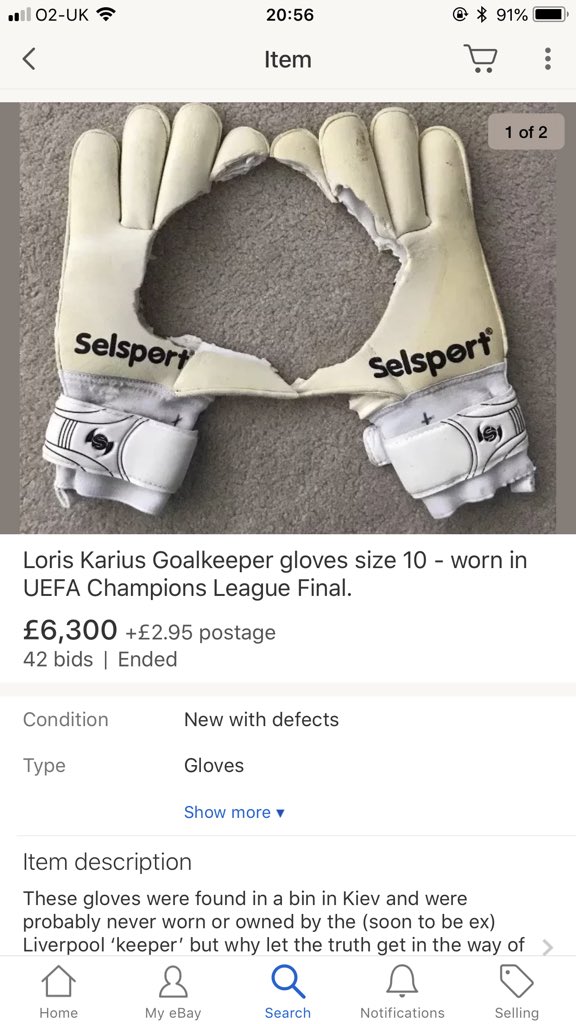 karius gloves
