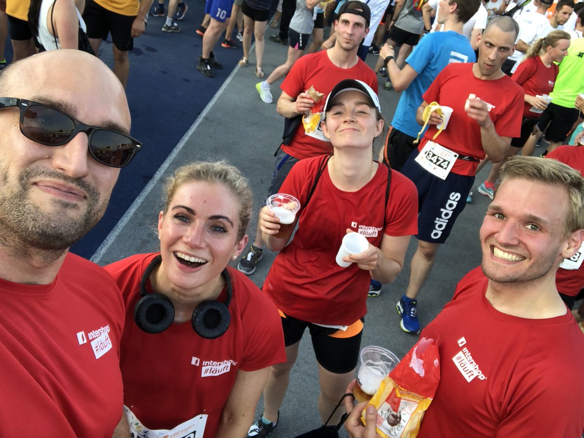 Heute wieder unterwegs... Firmenlauf #Jena - #bestteam