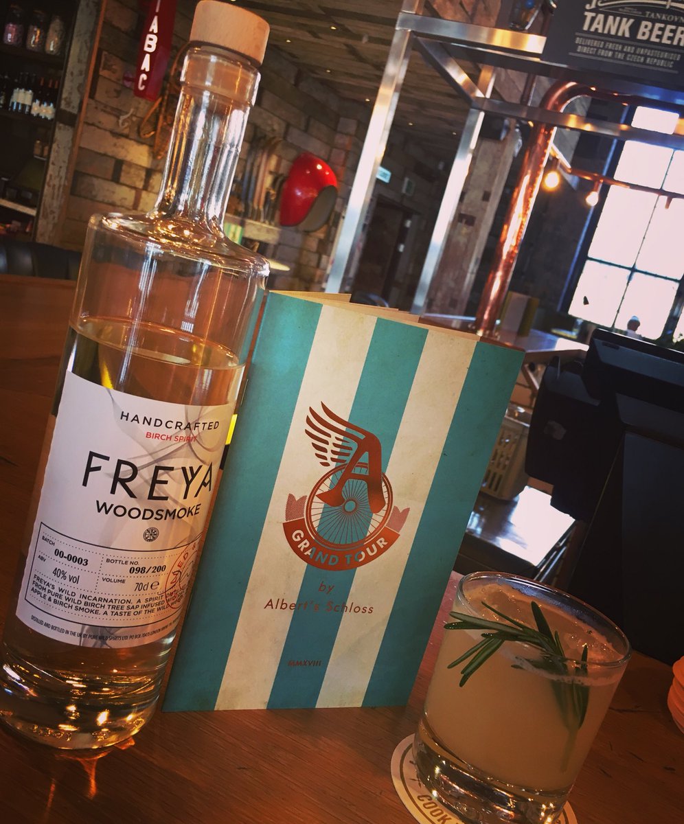 BBBrandsUK's tweet photo. Have you tired @AlbertsSchloss new @Freya_Spirit cocktail?
#albertsschloss #manchester #cocktails #freya #woodsmoke #wildbynature #freyaspirit #drink #cocktailsuk #birchspirit #wildspirit #drinklover #nordic #birchsap #birch #cocktailbar #drinkporn #spirits #birchtree https://t.co/7eVWx5z9KA