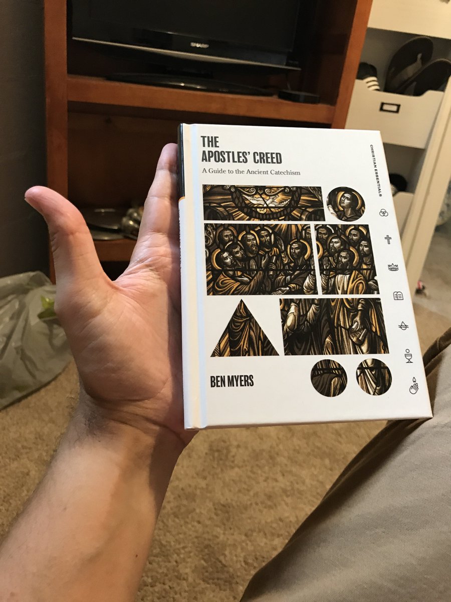 descensusweb's tweet photo. Ben Myer’s book is smaller than I expected and it’s interesting to note all he graphical design work. Still it looks well written and to the point. 

(Brief warning for potential violations of the 2nd Commandment as their are pictures of Jesus). https://t.co/FWgHMlU2jR