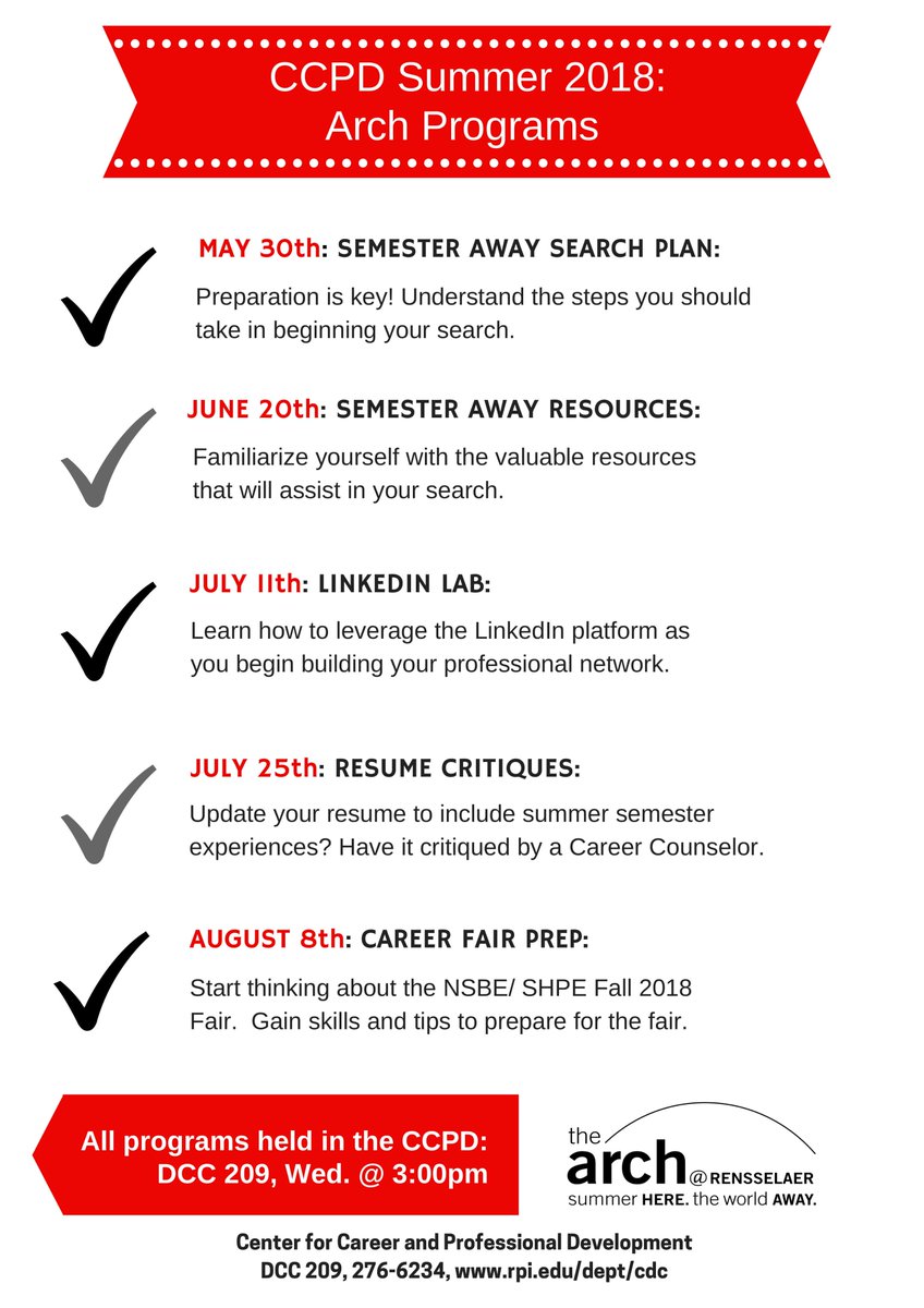 rpi_soehub's tweet photo. Where you at today's @RPI_CCPD program? Stay tuned for all their upcoming summer programs to support your professional goals! | #rpiarch #rpisummer #rpiprofessional https://t.co/YKssV8R7PM