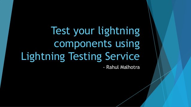 newdelhisfdcdug's tweet image. New blogpost by @rahulcoder
Test your lightning components using #Lightning Testing Service 
vand.cloud/2kDipnc
#Salesforce #LightningComponents