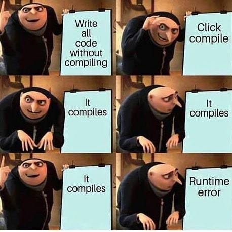 bungkercorp's tweet image. Ughh 😑😑
======≠=================≠============
.....
.
#compilation #codingstyle #linux #robotics #programming #javascript #Microsoft #technology #program #coding #php #java #sql #ruby #python #artificialintelligence #bitcoin #ios #swift #developer #intel #yahoo #hardware…