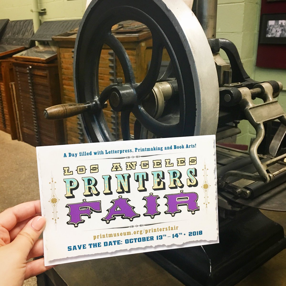 LA Printers Fair tweet media