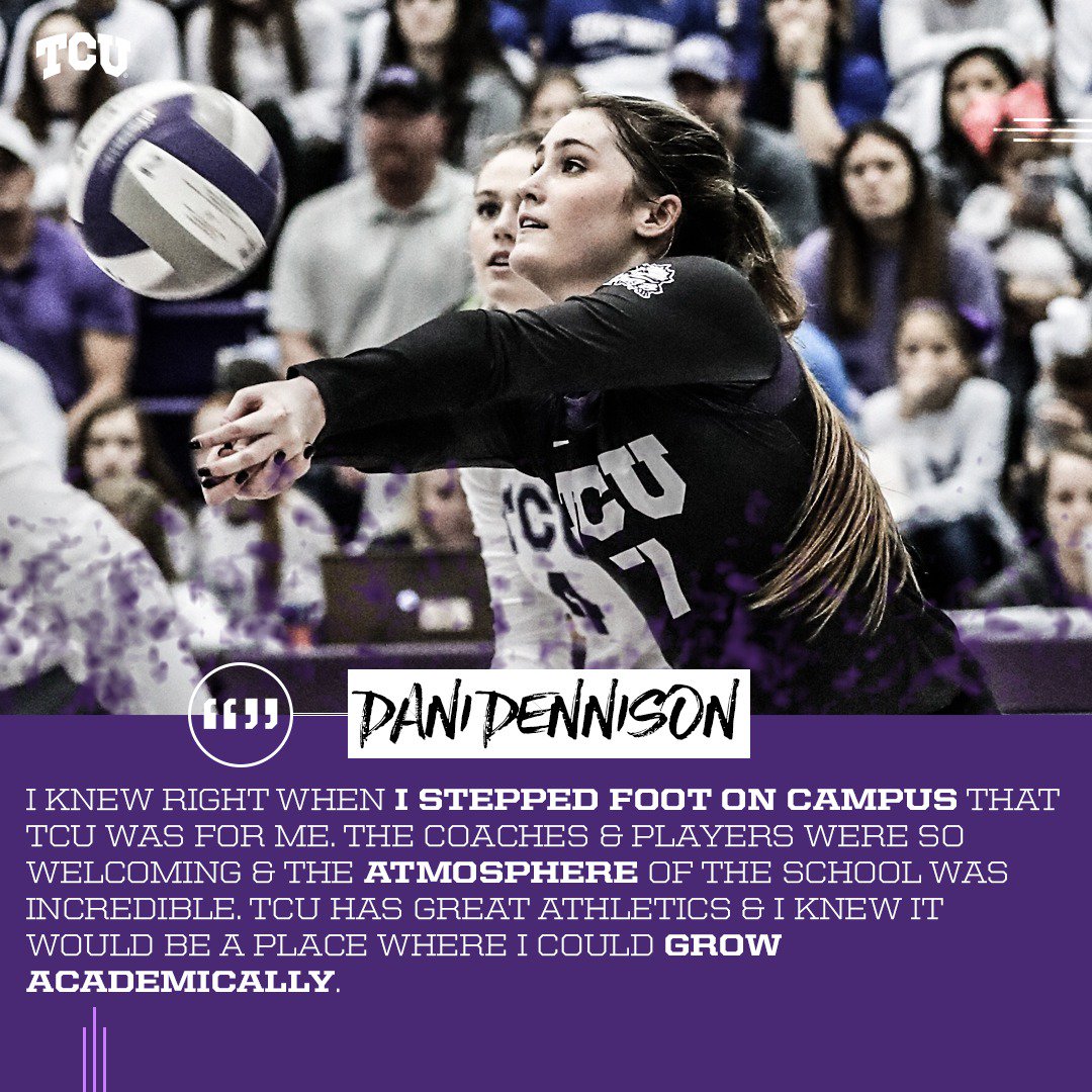 TCU Volleyball tweet media