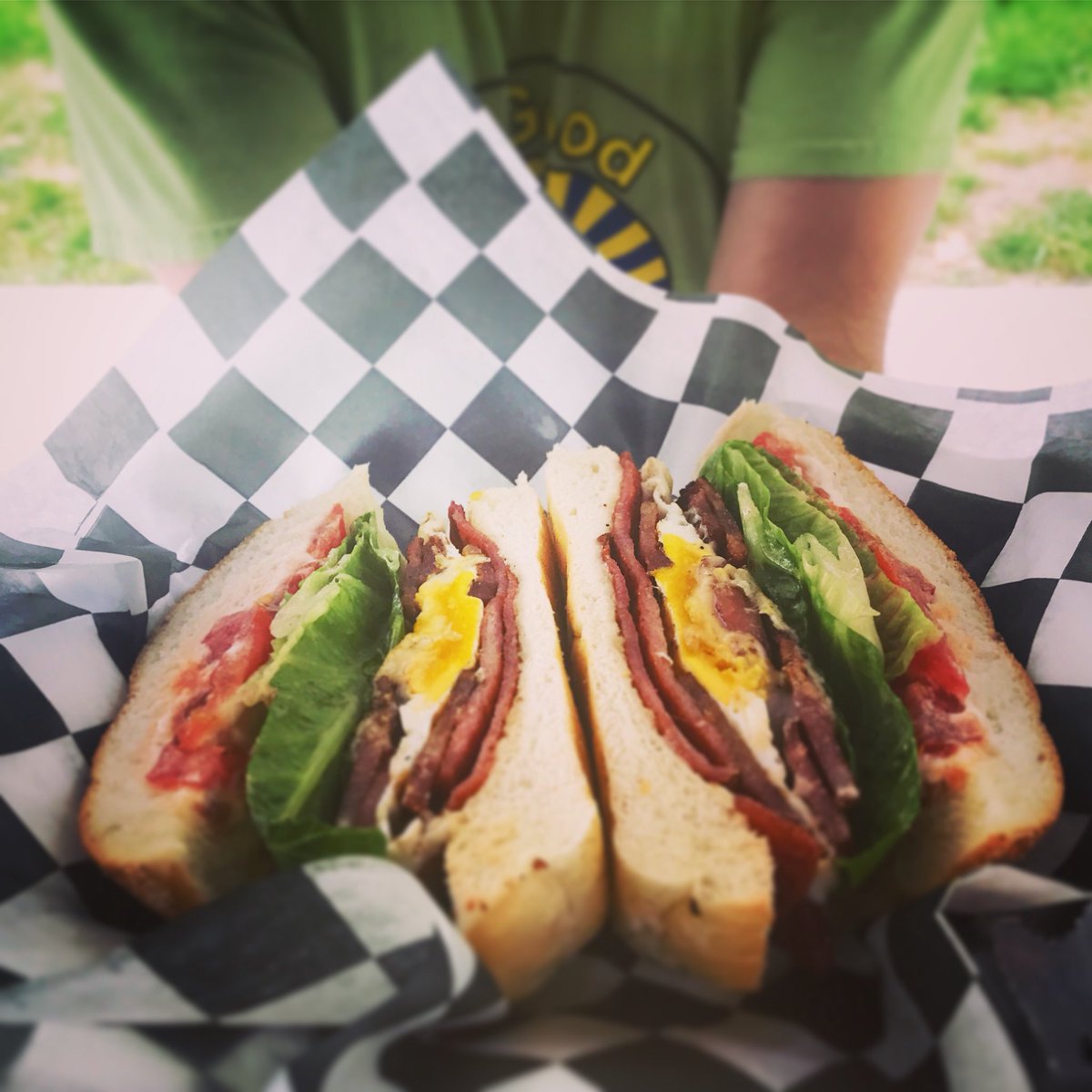 PorkRollTruck's tweet photo. Now thatβs a sammie to end a Farmers Market on... oink oink - PBLT with a hard fried egg and melted Provolone on a #HardRoll ...
Thanks #TomsRiver - see you next Wednesday and every Wednesday till the Fall.... #PorkRoll #PorkRollTruck #NJ @petegenovese yup π·RollTruck π€π» https://t.co/YRqZxh3FQK