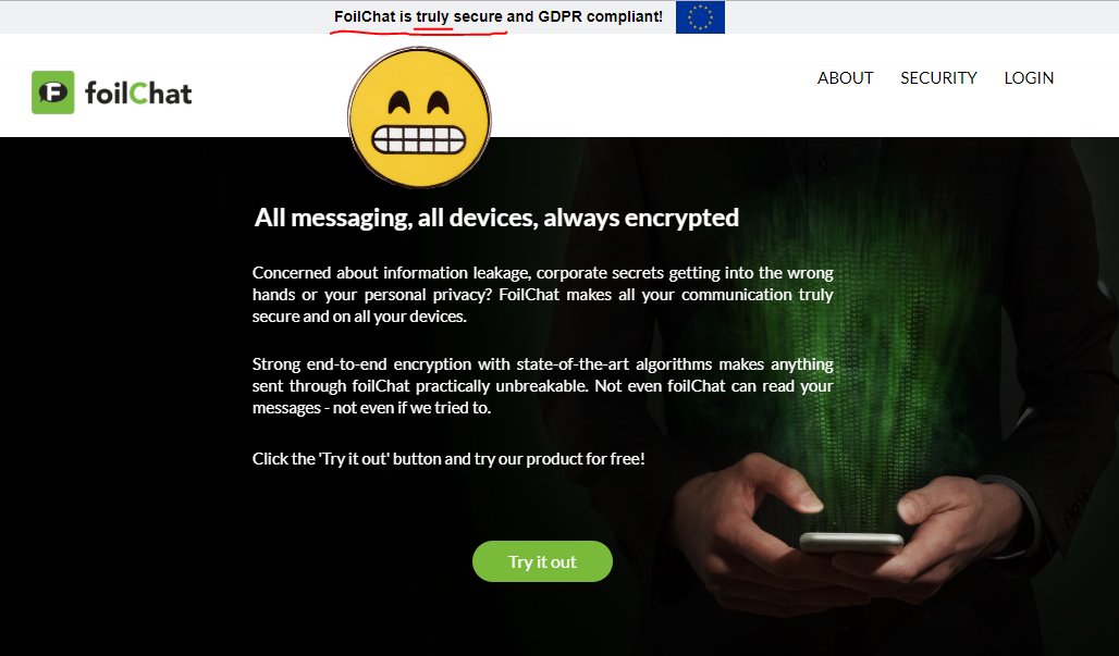 x0rz's tweet photo. foilChat sign up email PIN confirmation bypass via simple brute force (now reported as fixed) https://t.co/JLAOvtzgnw #foilchat #vulnerability https://t.co/mHzizof42D