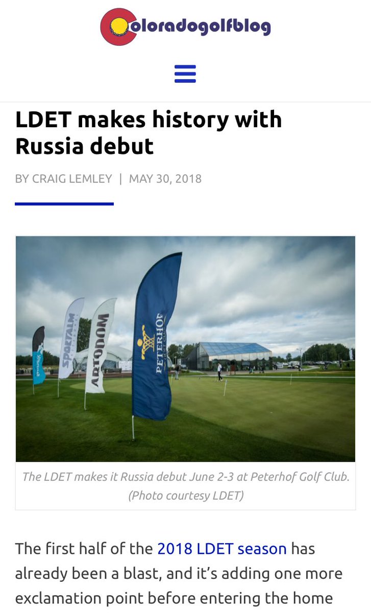 LD EUROPEAN TOUR tweet media