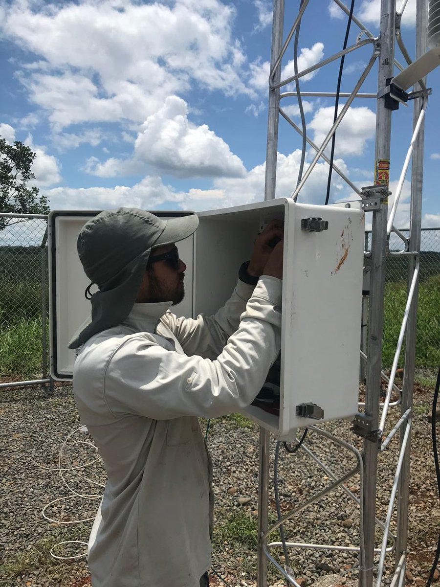 ADEZN01's tweet image. UN HITO MAS EN EL PROYECTO AEROPUERTO ZONA NORTE
HOY quedó instalada moderna ESTACIÓN METEOROLÓGICA en la zona donde se construirá el “Aeropuerto Zona Norte”