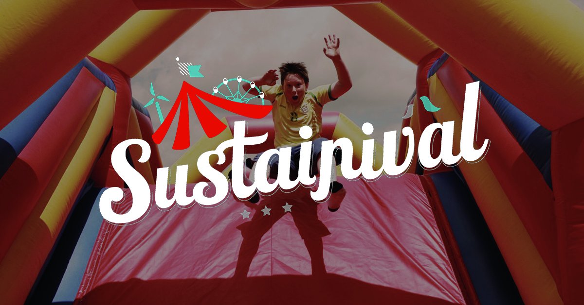 Have fun being green at Sustainival, the world's first green carnival, proudly supported by #YEG. Takes place June 7-10 at Expo Centre. For info sustainival.com. Early bird tickets bit.ly/2vxLGbe  #YEGClimate